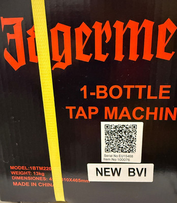 Jägermeister One bottle tap machine neu - noch in OVP / für Silvester + Karneval