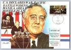 #2559j World War II US Declares War on Japan FDC Maxi Card