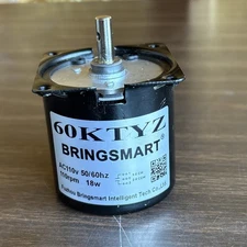 Motor 60KTYZ AC 110V  5rpm CW/CCW 14W 30kg Gear Motor BRINGSMART