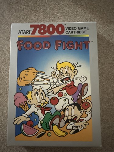 Food Fight (Atari 7800, 1986) CIB