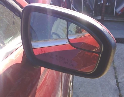 16 2017 18 19 20 Ford Fusion Passenger Right RH Side View Mirror in RR Red