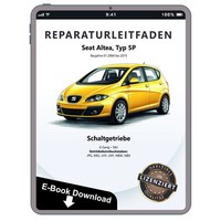 Seat Altea 5P1 2004-2015 6 Gang Schaltgetriebe 0AJ Werkstatthandbuch PDF Datei