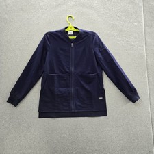 FIGS Women Scrub Top XS Navy Bellery Scrub Jacket