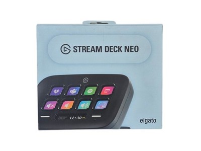 Elgato Stream Deck Neo Eight Key Macro Controller