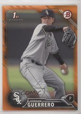 2016 Bowman Prospects Orange 11/25 Jordan Guerrero #BP41 6x0