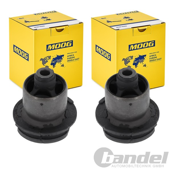 2X Moog Lagerung AchskÖRper AchskÖRperlager Hinten Passend FüR Opel Agila-image
