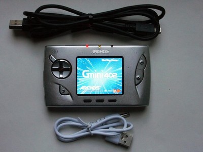 Archos Gmini 402 MP3 WAV Video Game Player HDD 20GB new battery