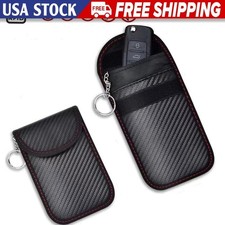 Car Key Signal Shielding Box RFID Faraday Cage Key Case