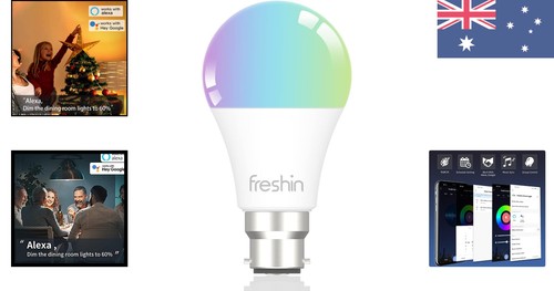 Music Sync RGBW Smart Light Bulb - Voice Control & Scheduling Features Included - Picture 2 of 12