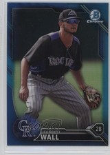 2016 Bowman Draft Chrome Top Prospects Blue Refractor 136/150 Forrest Wall 1b0