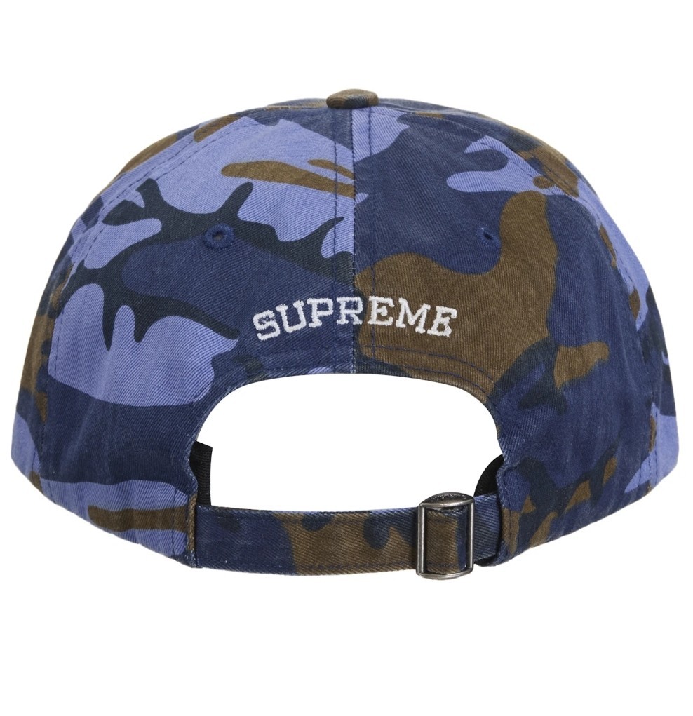 帽子 Supreme S logo camo cap Supreme Gold Cross S Logo New Era Fitted Hat Realtree Camo