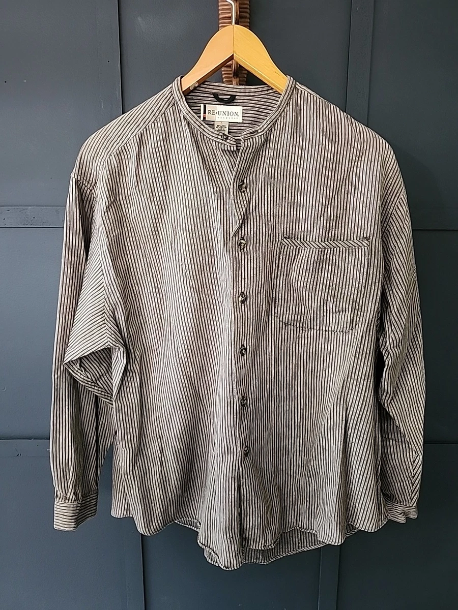Pull Manches Longues Reunion - Blanc - 100% Coton - Taille XL - Homme - Neuf étiquettes