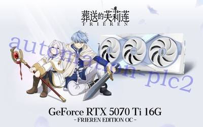 【新品未使用】MSI GeForce RTX 5070 Ti 葬送のフリーレン NEW MSI RTX 5070 Ti 16G FRIEREN EDITION OC graphics card | eBay