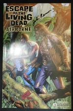 ESCAPE OF THE LIVING DEAD AIRBORNE 1 AVATAR WRAP COMIC SIGNED RUSSO 2006 VF/NM