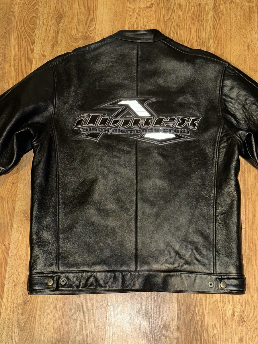 Vtg AVIREX Black Diamonds Crew Embroidered Patch Riding Vtg AVIREX Black Diamonds Crew Embroidered Patch Riding
