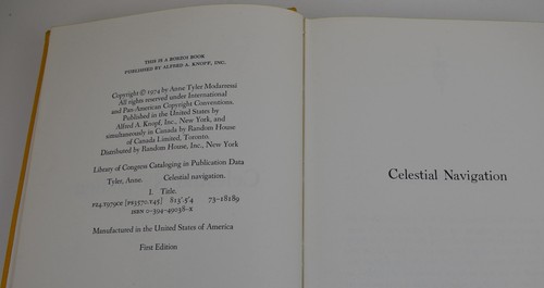 1965 ANNE TYLER THE TIN CAN TREE First Edition Fair w/VG dust jacket - Picture 8 of 11