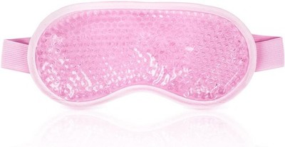 Augenmaske Kühlend Cooling Eye Mask für Geschwollene Müde Augen B-Rosa Therapie