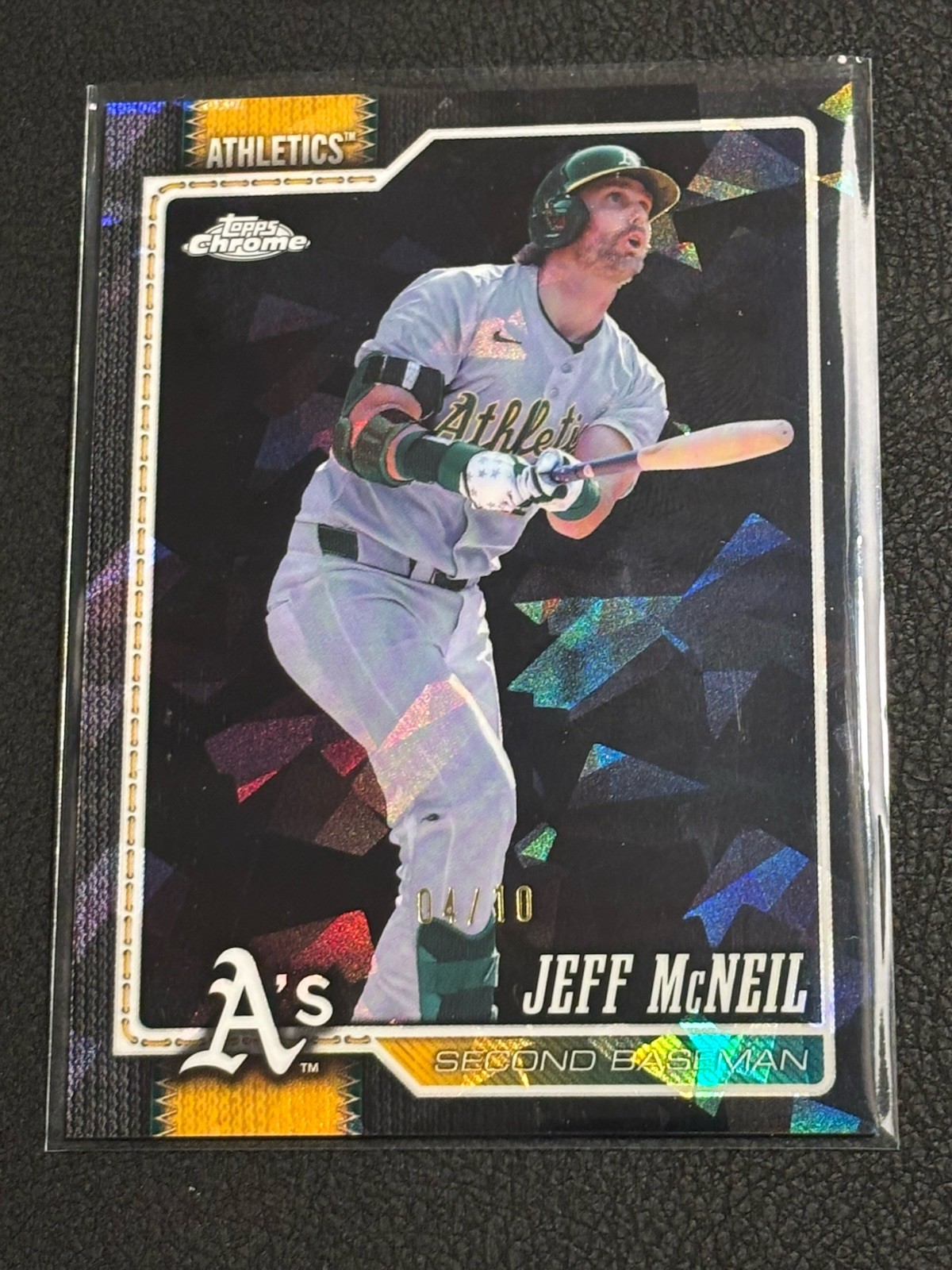 2026 Topps Chrome Sapphire Jeff McNeil /10
