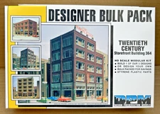 DPM HO Designer Bulk Pack Twentieth Century Storefront Building No. 364