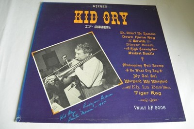 Vinyl 33T Jazz Kid Ory    Live (51843)