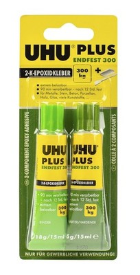 UHU two-component adhesive plus Endfest 300/45640 Contains 33 g