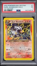 Pokemon TCG 2002 Neo Destiny Holo 1st Edtion Dark Houndoom #7/105 PSA 1 on eBay