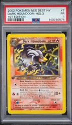 Dark Houndoom 7/105 Neo Destiny 1st Edition Holo Rare