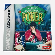 World Championship Poker GBA Game Boy Advance Nintendo CIB Texas Holdem Cards