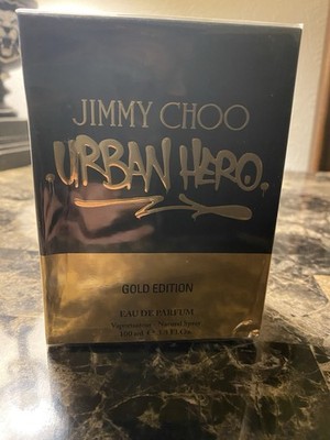 Jimmy Choo Urban Hero Gold Edition for Men 3.3 oz Eau de Parfum Spray AUTHENTIC
