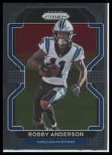 2021 Panini Prizm Base Robby Anderson Carolina Panthers 312