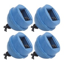 4 PCS Pool Chalk Holder, Cue Chalk Holder, Rubber Pocket Billiard Pool Chalk ...