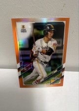 2021 Topps Chrome NPB Baseball - Ryoya Kurihara #67 Orange Refractor /25