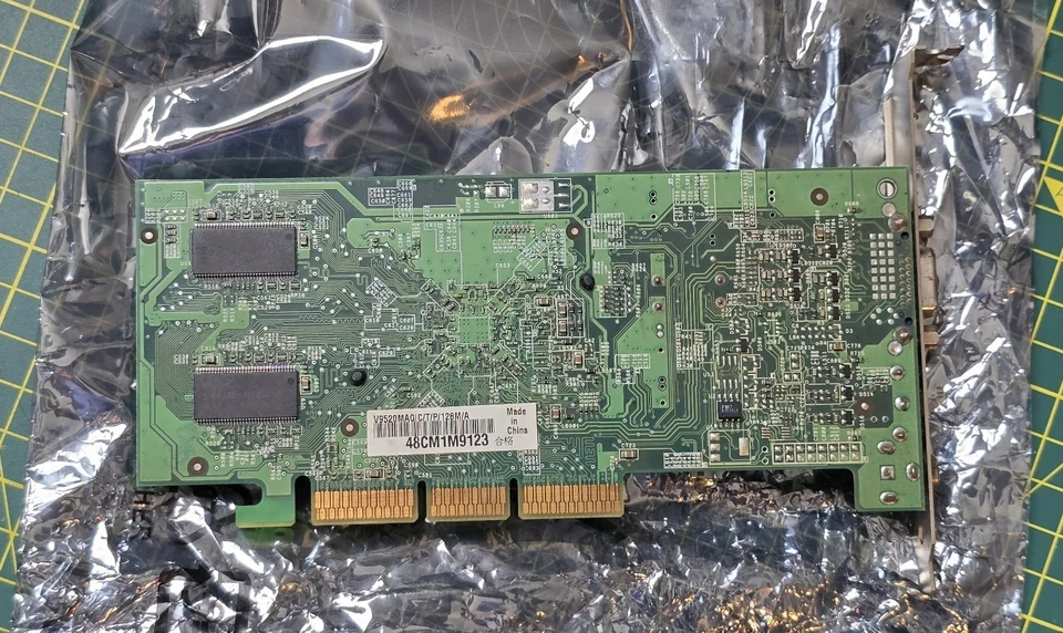 GeForce FX 5200 128MB DDR, 64 BIT, AGP 8x, Asus V9520MAGIC/T/P/128M/A, WORKING - Image 2 of 4