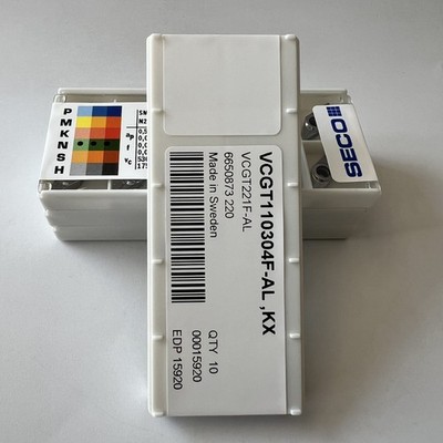 SECO / VCGT110304F-AL,KX / Original genuine CNC alloy blade 10 Pcs