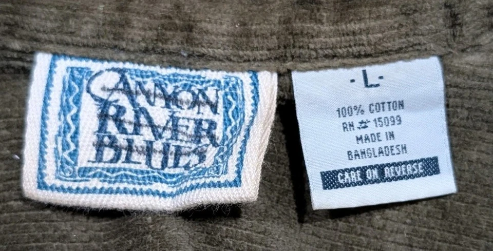 Camisa Canyon River Blues parece ser vintage talla grande Foto 3 de 3