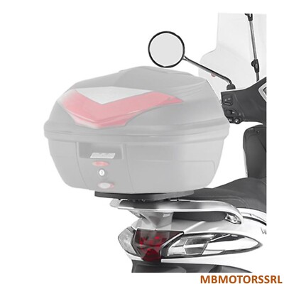 PIASTRA PORTAPACCHI PER BAULETTO PIAGGIO LIBERTY 50 125 150 200 2002 2003  2004