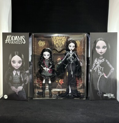 Mattel Monster High Skullector Addams Family Doll Two-Pack - In Stock