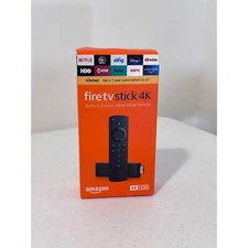 Amazon Fire TV Stick 4K Streaming Device with Alexa Voice Remote - Black