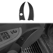 Rear Trunk Switch Button Panel Trim For Chevrolet Malibu 10-12 Real Carbon Fiber