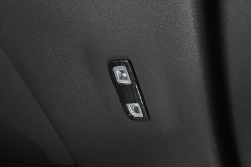 Black Wood Rear Roof Reading Light Cover Trim for Chevy Silverado GMC SIERRA 19+ - Picture 3 of 15