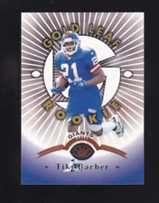 1997 Leaf Tiki Barber Rookie #160 New York Giants