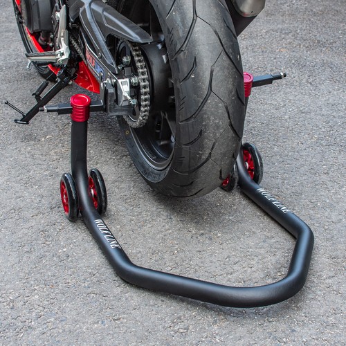 Universal Motorcycle Rear Paddock Stands Lifting Frame Jacks Wheel Lift Swingarm - Picture 5 of 16