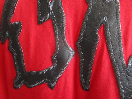 Camiseta roja punk verdaderamente maldita BLAC LABEL para hombre talla 2XL - Imagen 8 de 21