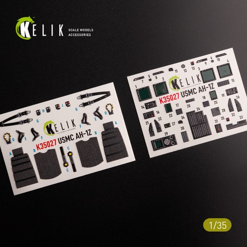 Kelik K35027 1/35 3D Decal AH-1Z interior for Academy kit - Picture 7 of 7