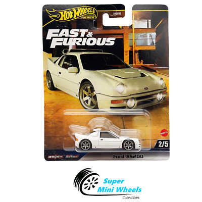 Hot Wheels Fast & Furious Ford RS200 White