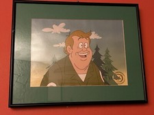 JOHN CANDY Camp Candy Original Production Animation Cel • SOA JOHN CANDY Camp Candy Original Production Animation Cel • SOA