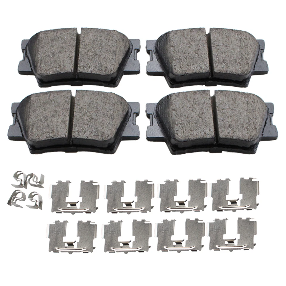 Juego de pastillas de freno traseras Akebono ACT1212A para Lexus ES350 Pontiac Vibe Toyota Avalon Foto 4 de 4