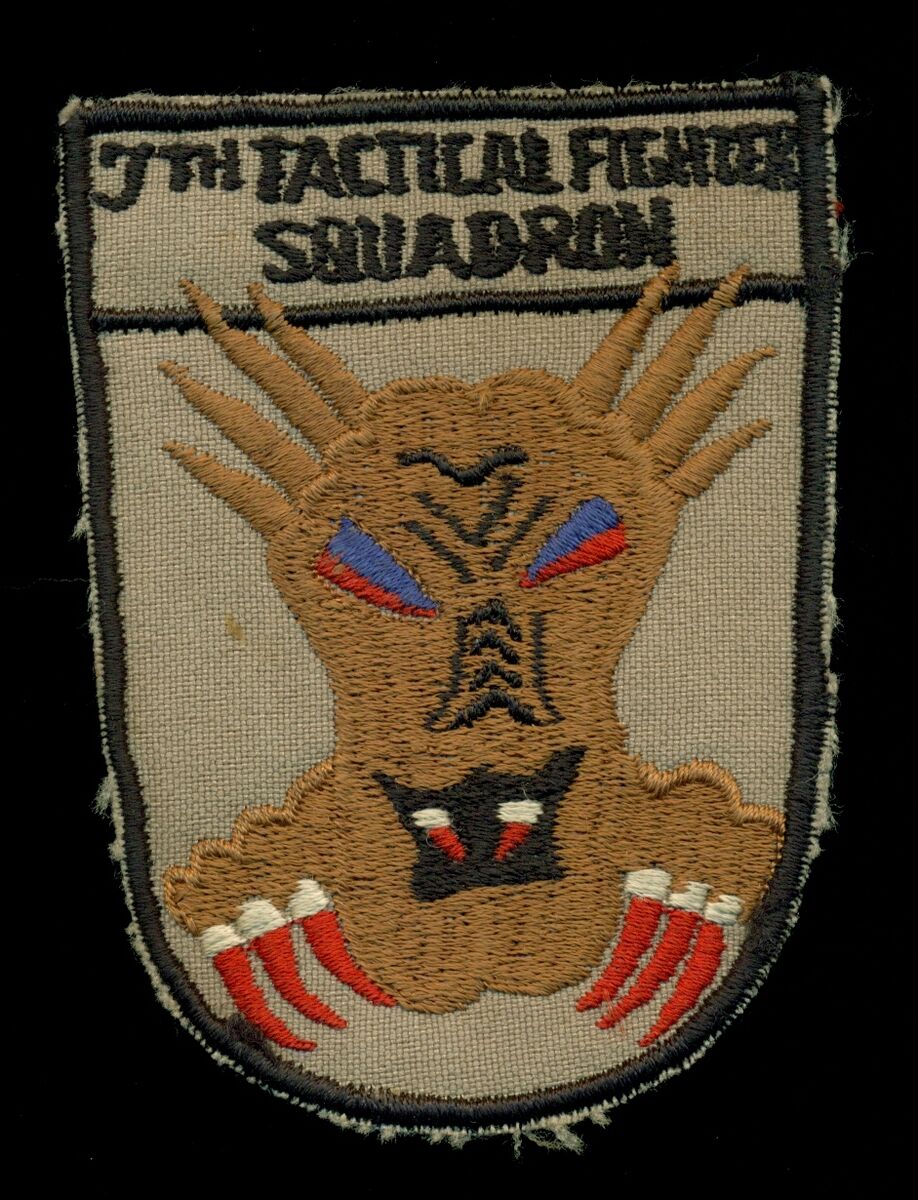 ROCAF 7TH TACTICAL fighter group パッチ ROCAF 7TH TACTICAL fighter group パッチ USAF 7th Tactical