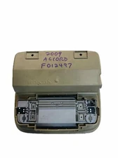 Used Front Upper Center Console fits: 2009 Honda Accord roof w/o sunroof Front U