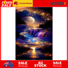 Diamond Painting Kits for Adults, Moon Full Drill Round Diamond Art Diamond Dots